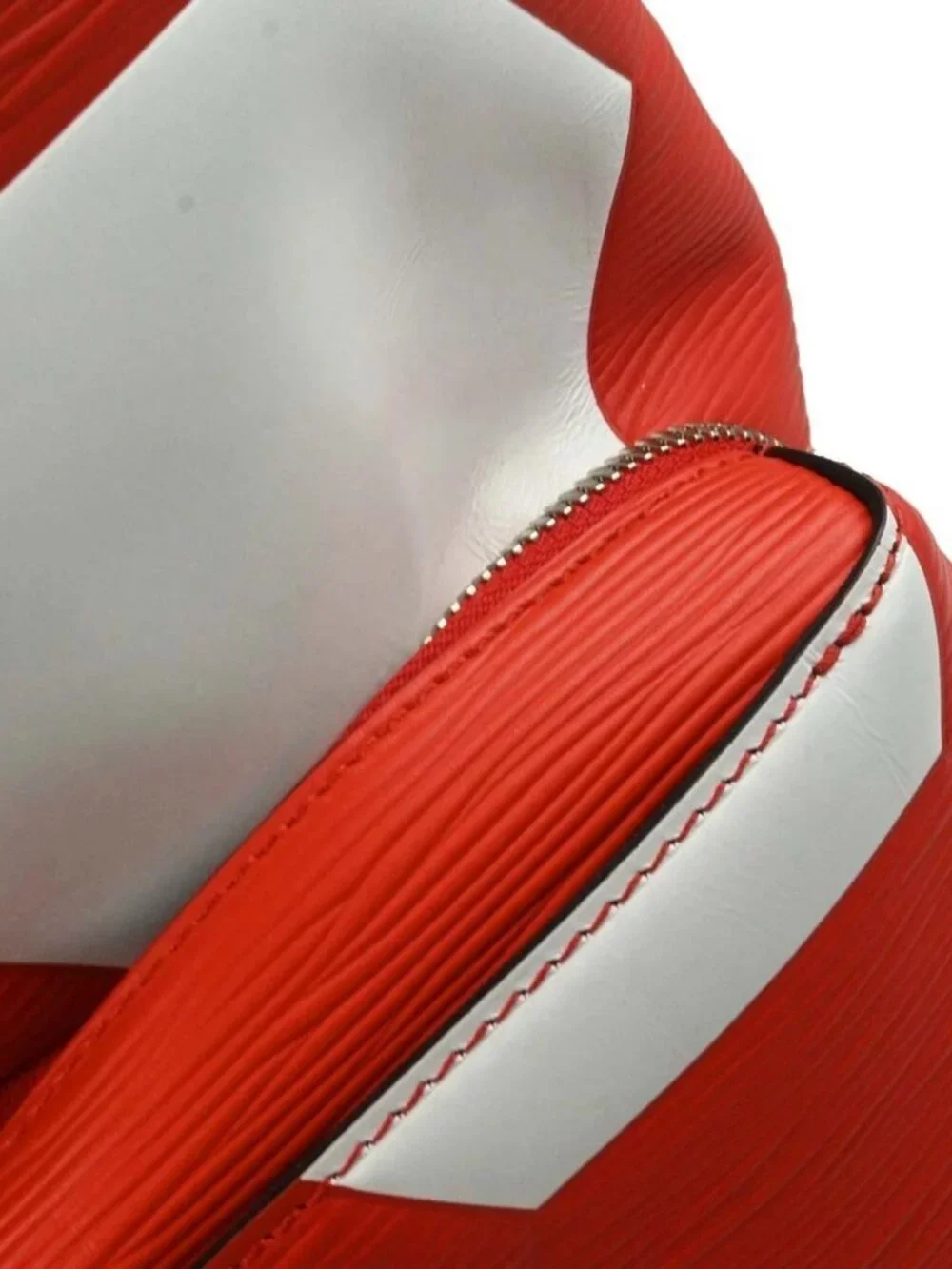Louis Vuitton Red White Epi Apollo